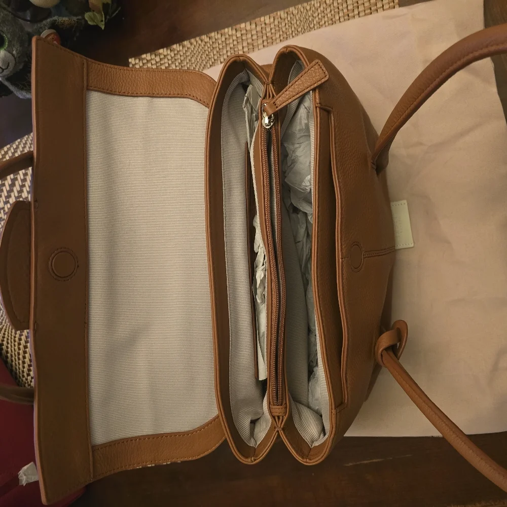 Radley London Brown Leather Shoulder Bag - Picture 4 of 13